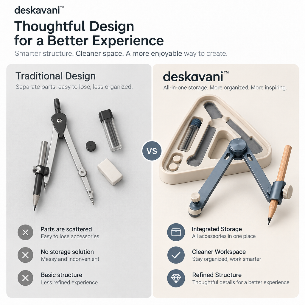 deskavani™ Corner Sketch Compass