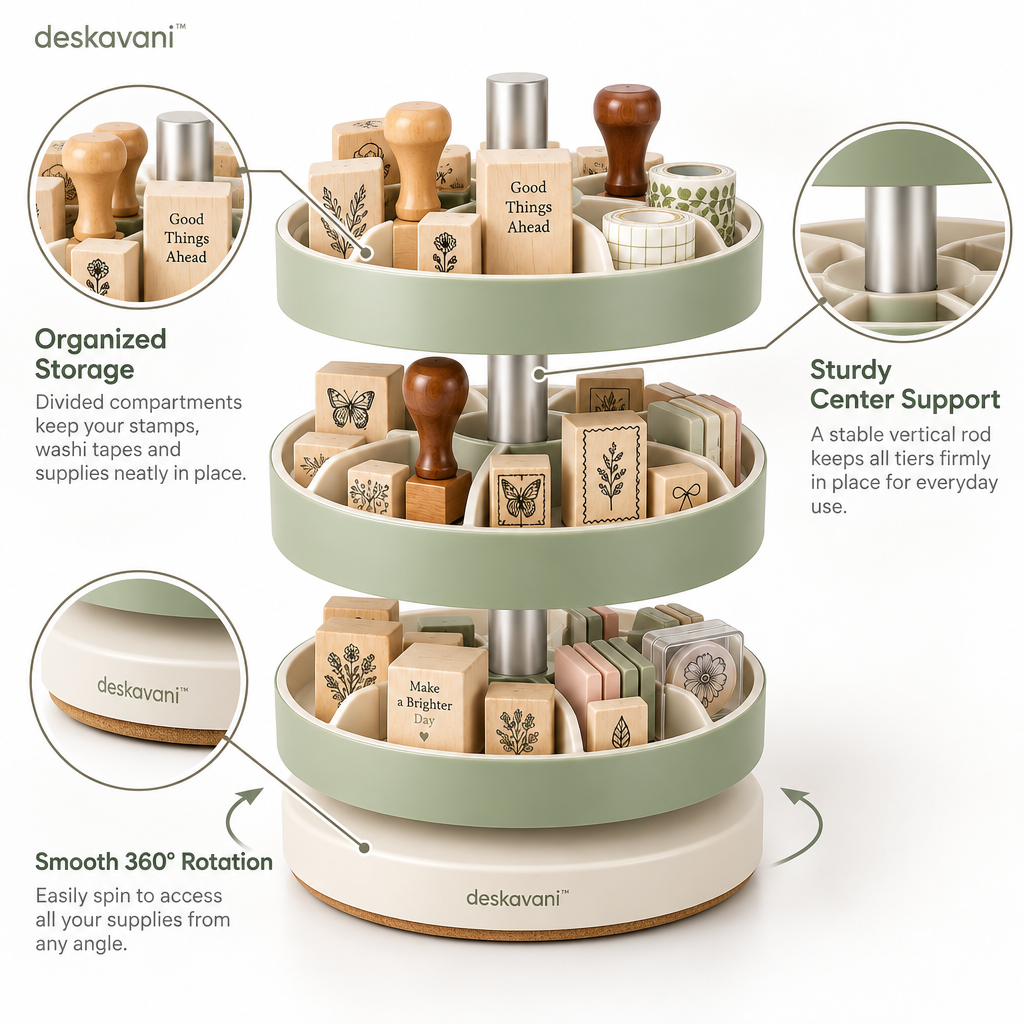 deskavani™ Desktop Stamp Carousel