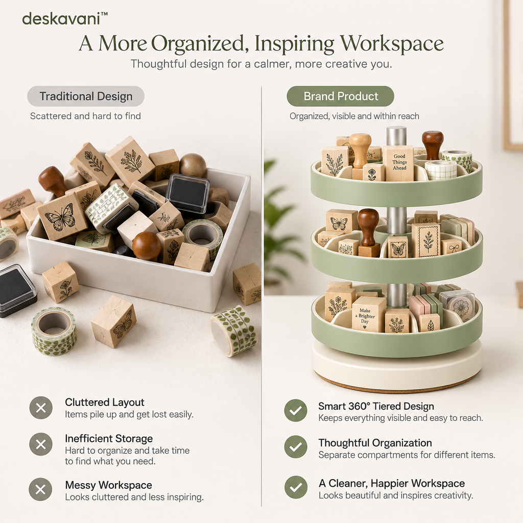 deskavani™ Desktop Stamp Carousel