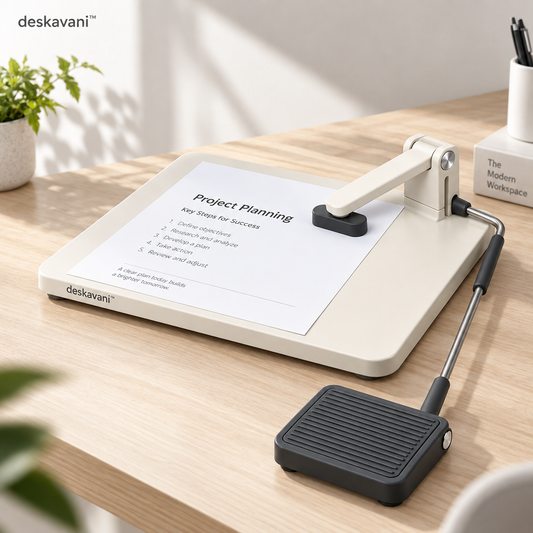 deskavani™ Foot-Operated Page Press