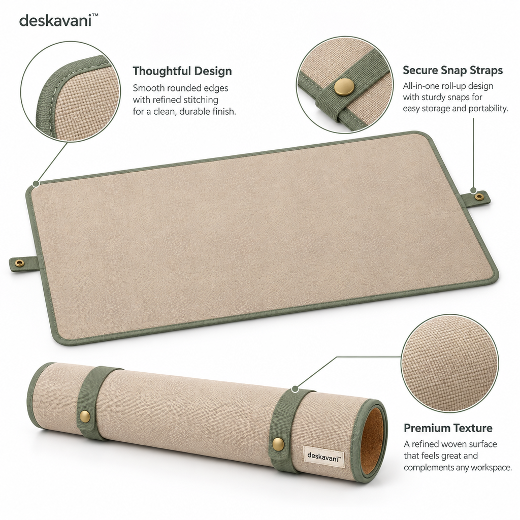 deskavani™ Rolling Desk Mat