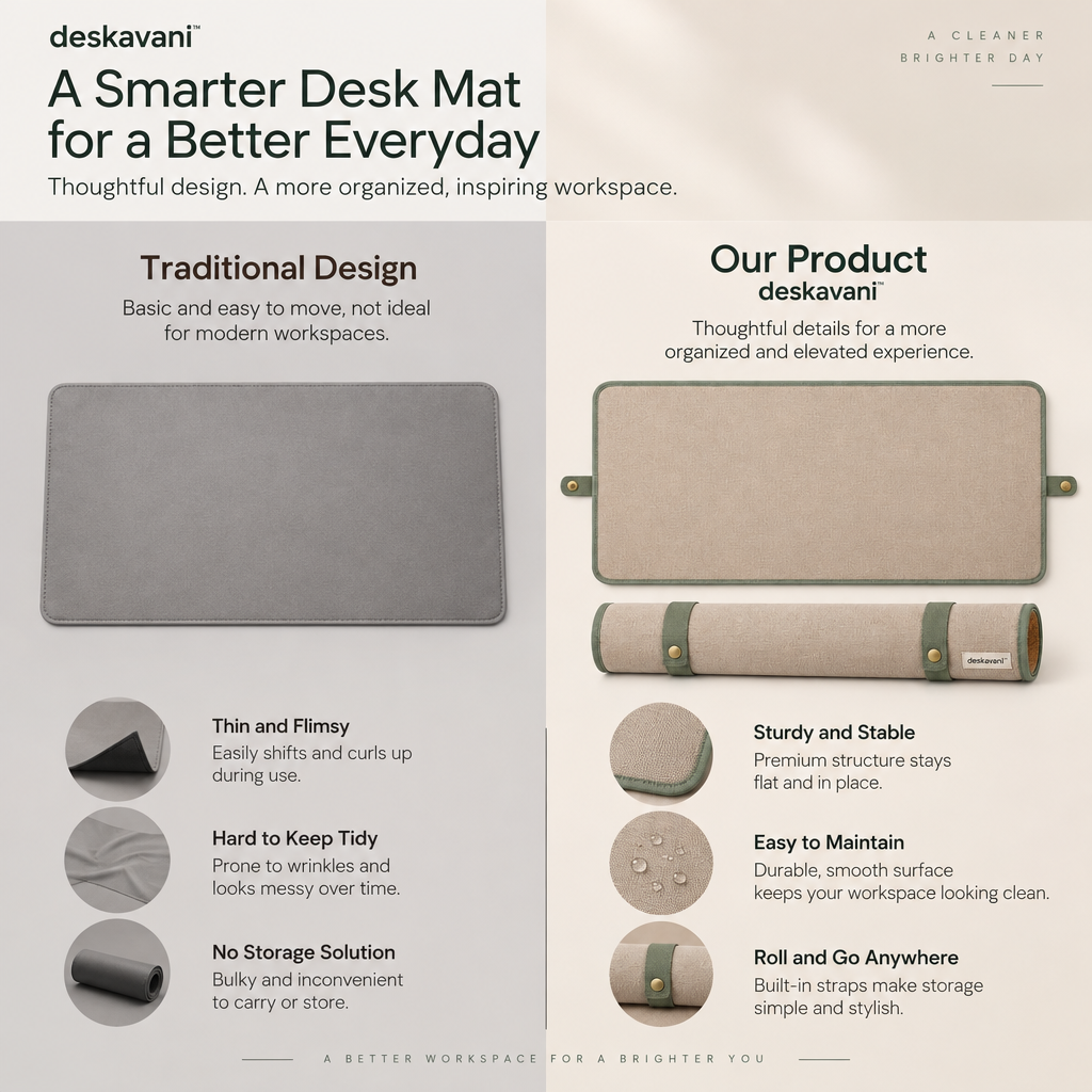 deskavani™ Rolling Desk Mat