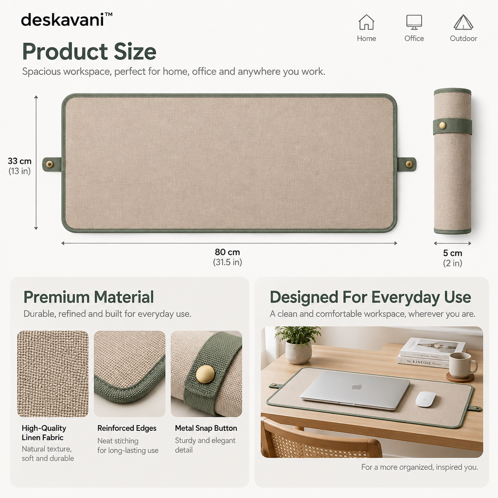 deskavani™ Rolling Desk Mat