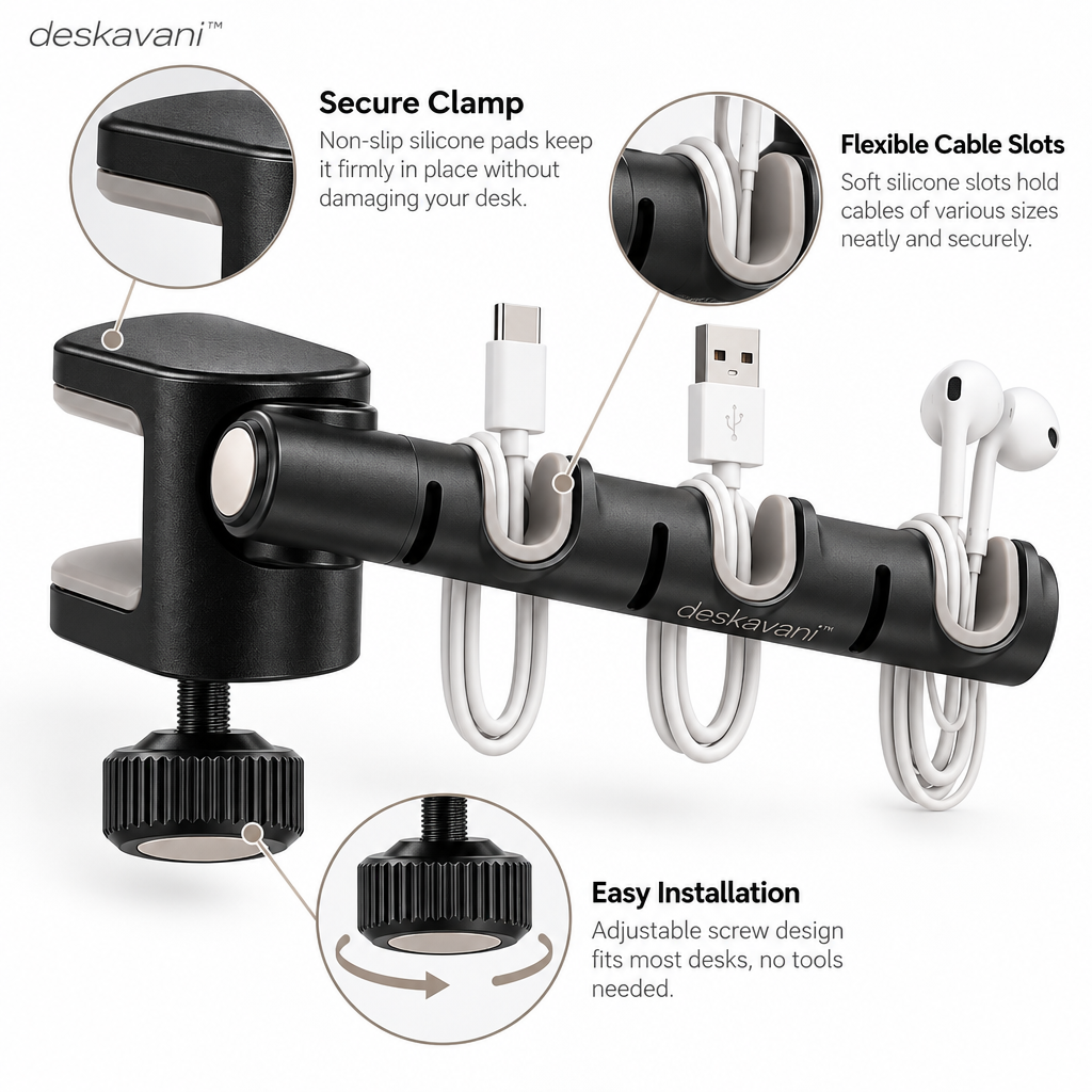 deskavani™ Pivot Cable Dock