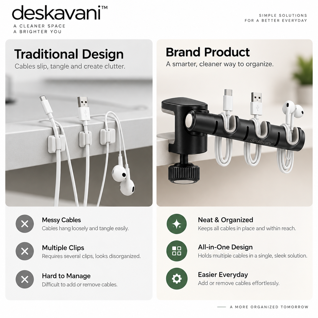 deskavani™ Pivot Cable Dock