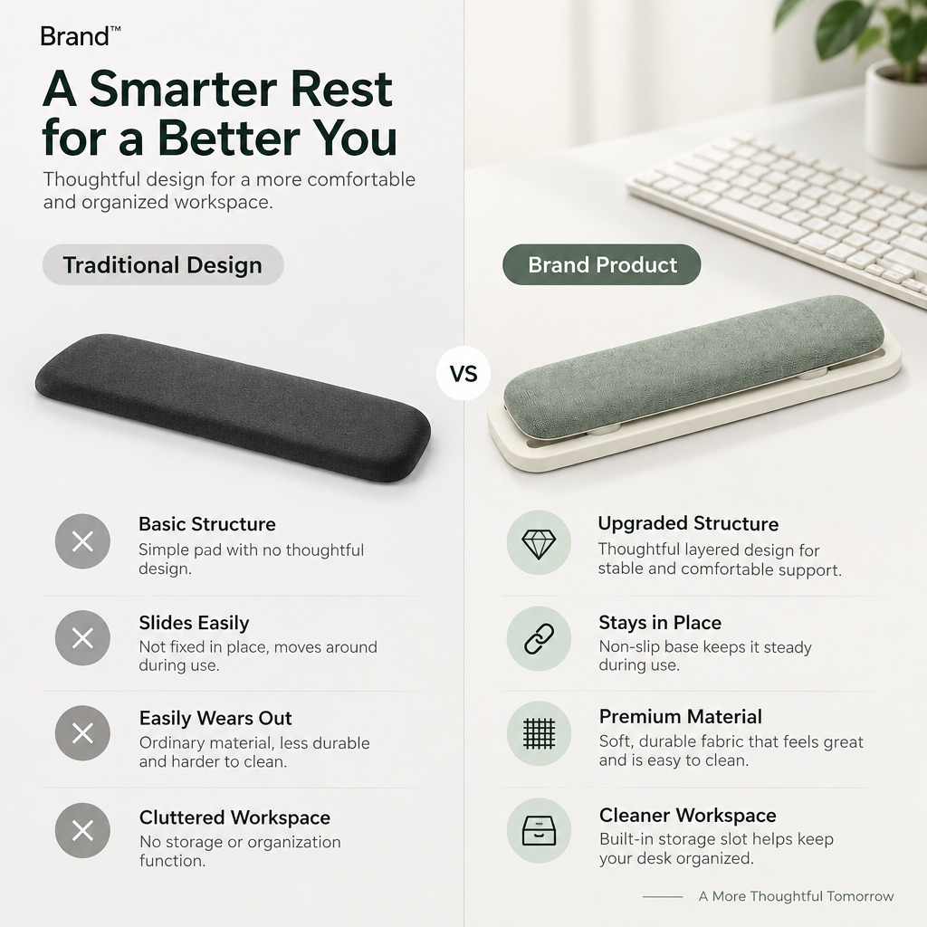 deskavani™ Adjustable Wrist Rest
